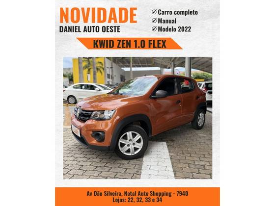 RENAULT KWID 1.0 12V SCE FLEX ZEN MANUAL
